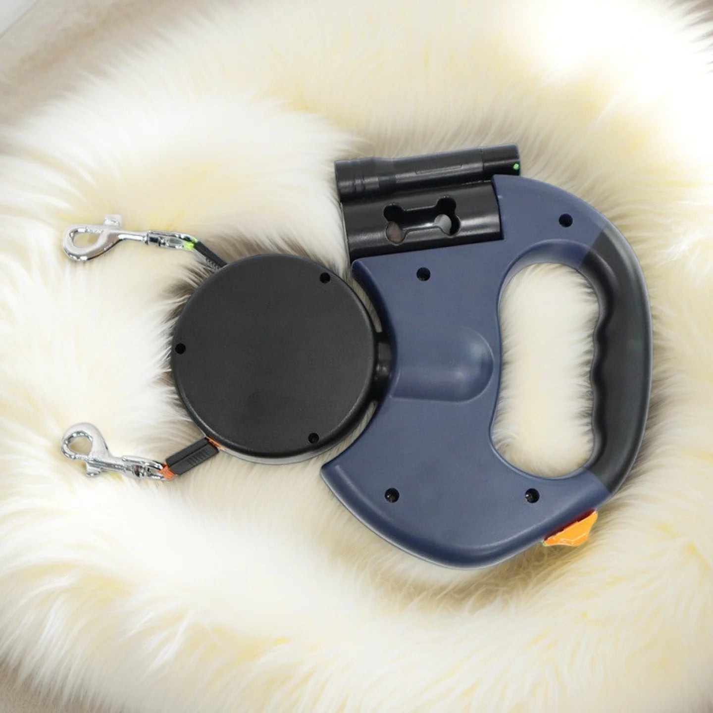Retractable Leash with LED Light