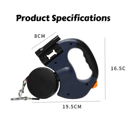 Retractable Leash with LED Light