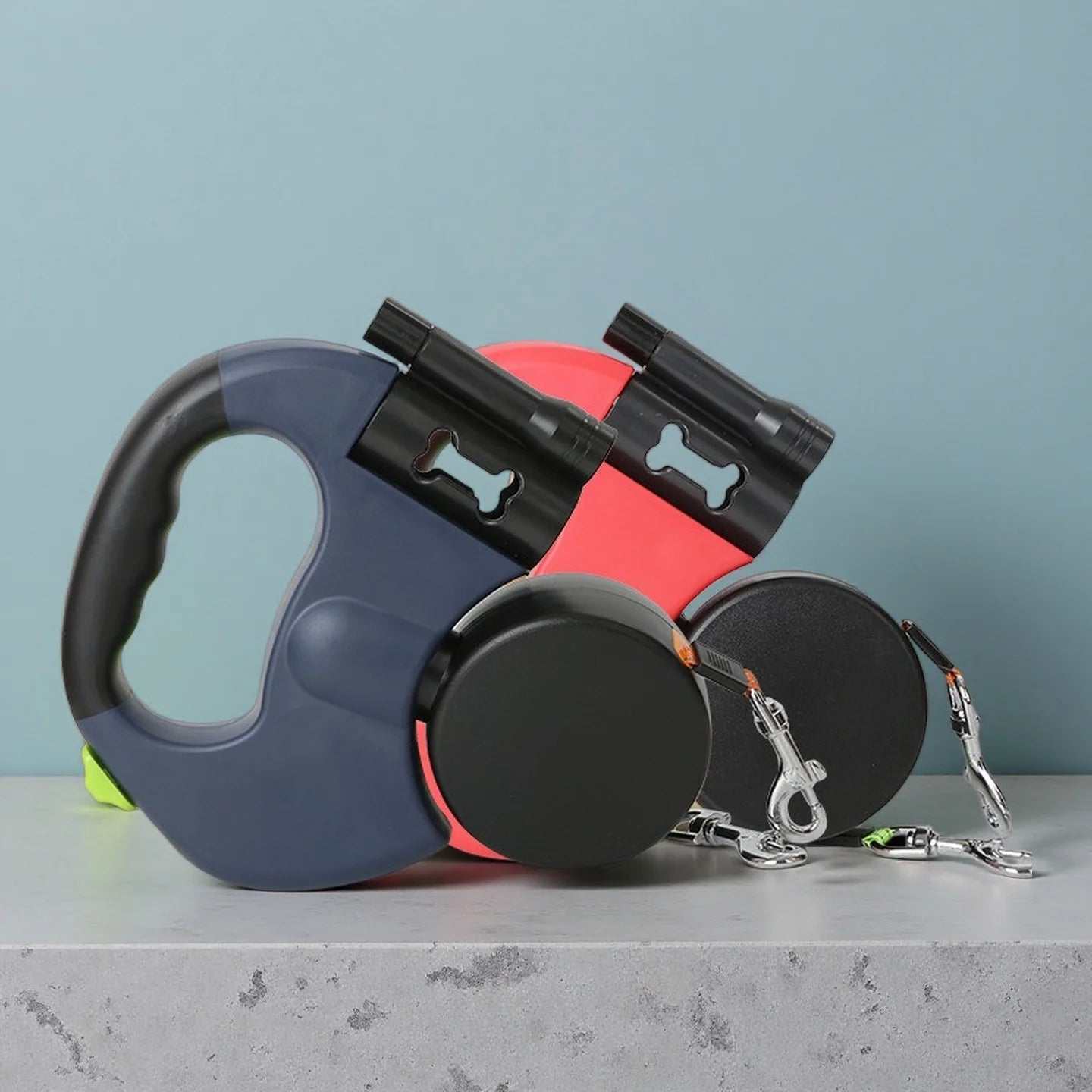 Retractable Leash with LED Light