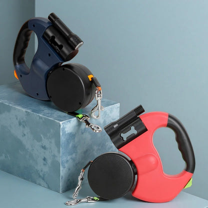 Retractable Leash with LED Light